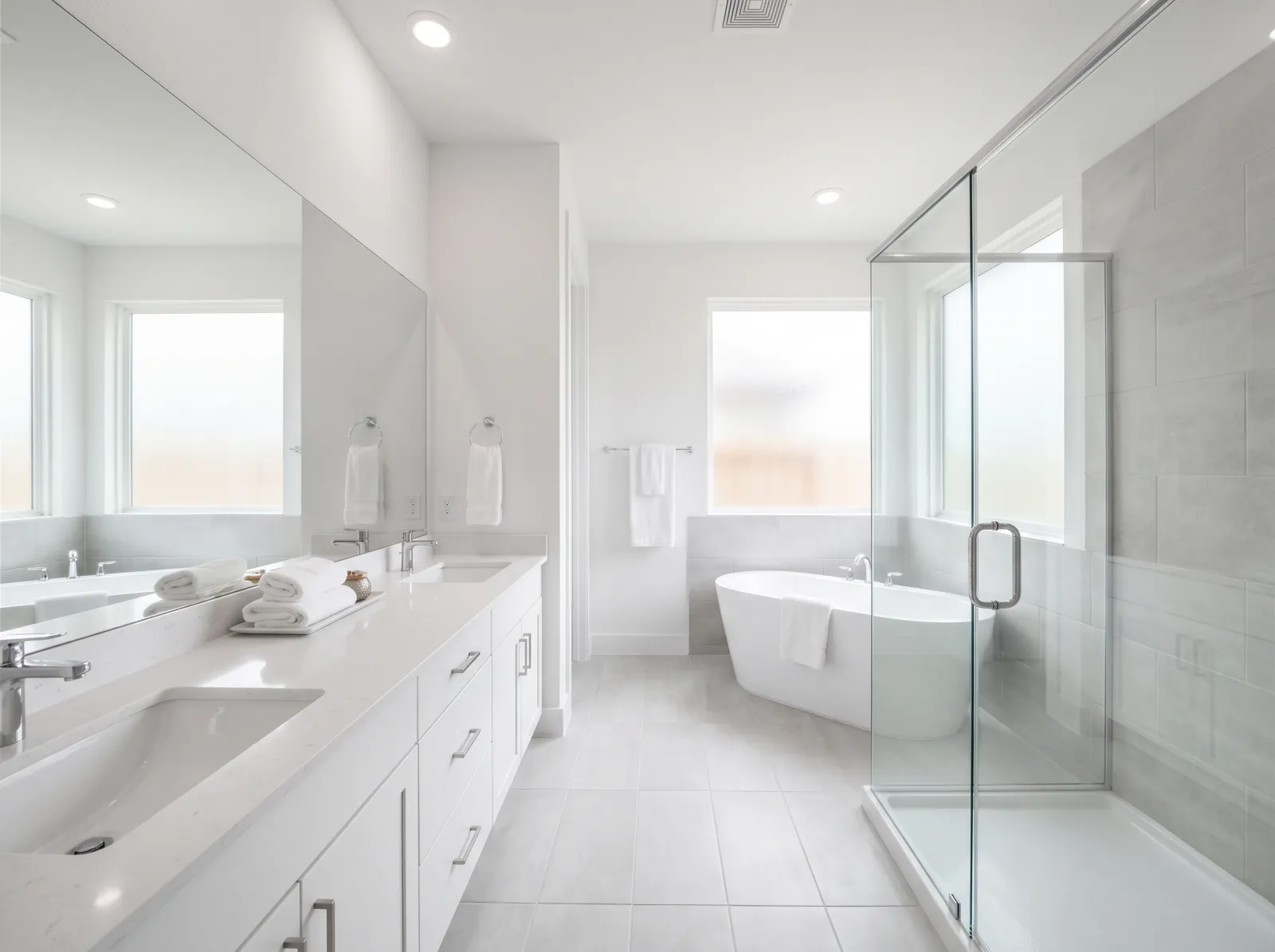 Primary ensuite with the Snaptolist finish